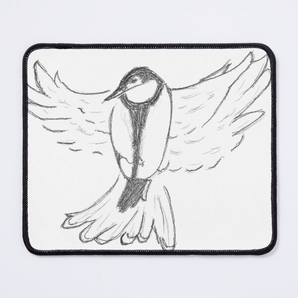 Item preview, Sketch Aesthetic Bird designed and sold by Craavva.