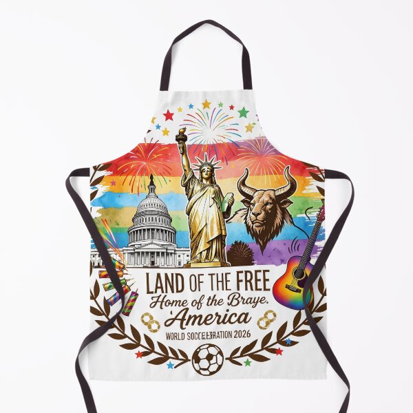 Item preview, America 2026 Celebration - Patriotic Soccer and Heritage Emblem designed and sold by SupernovaNote.