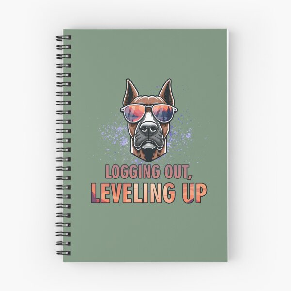 Item preview,  Logging Out Leveling Up - Funny Digital Detox Gamer Gift designed and sold by GraphicComet.