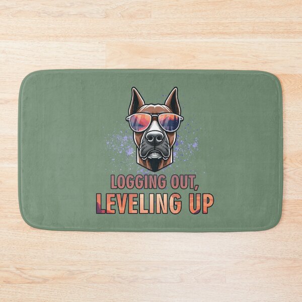 Item preview,  Logging Out Leveling Up - Funny Digital Detox Gamer Gift designed and sold by GraphicComet.