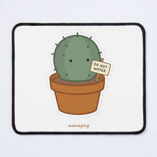 Item preview, Funny Cactus Humor Plant Mom Managing Succulent Giftfunny plant humor designed and sold by how-is-design.