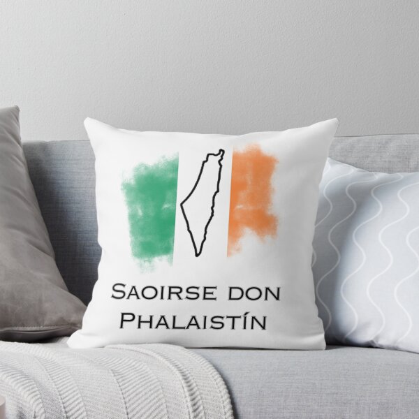 Item preview, Saoirse don Phalaistín — Irish Flag & Palestine Map Design designed and sold by heartofireland.