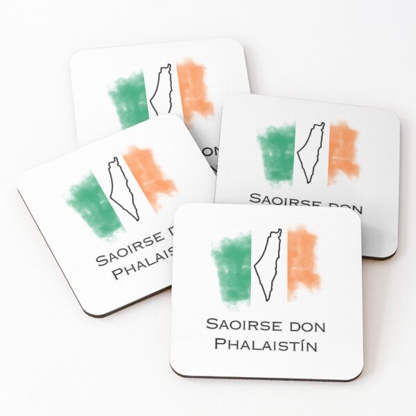 Item preview, Saoirse don Phalaistín — Irish Flag & Palestine Map Design designed and sold by heartofireland.