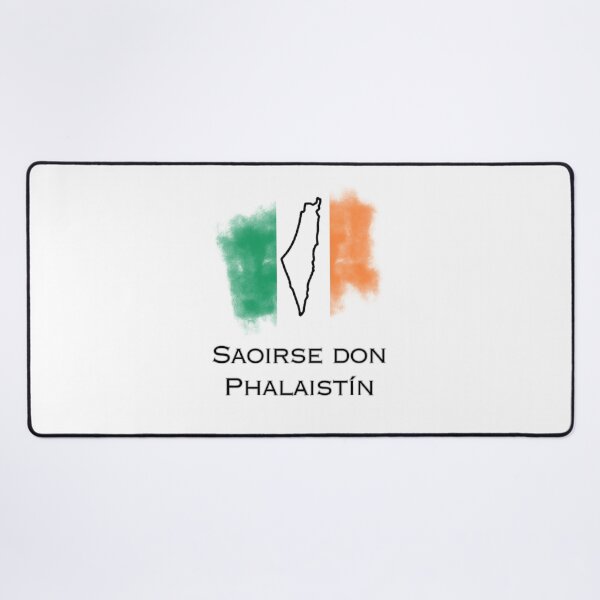 Item preview, Saoirse don Phalaistín — Irish Flag & Palestine Map Design designed and sold by heartofireland.