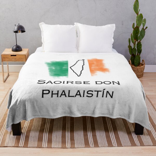 Item preview, Saoirse don Phalaistín — Irish Flag & Palestine Map Design designed and sold by heartofireland.