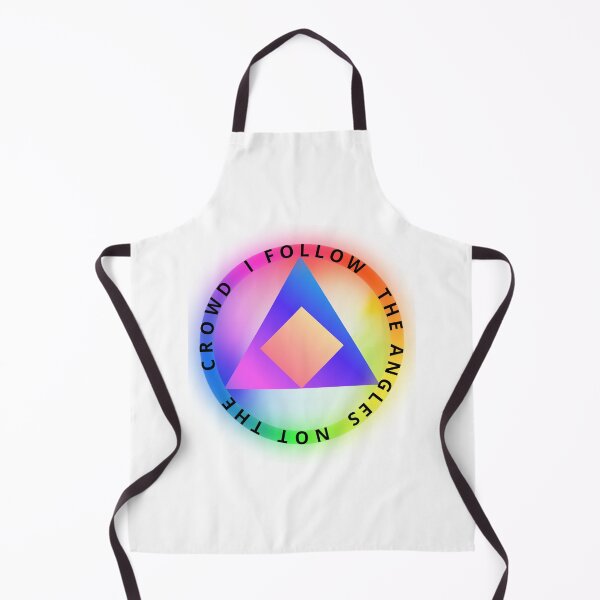 Item preview, I Follow The Angles Not The Crowd Geometry Math T-Shirt designed and sold by PMDesignStudio.