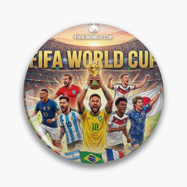 Item preview, FIFA World Cup 2026 Commemorative Poster – "The World’s Greatest Stage" Fan Edition designed and sold by VipeDrip.