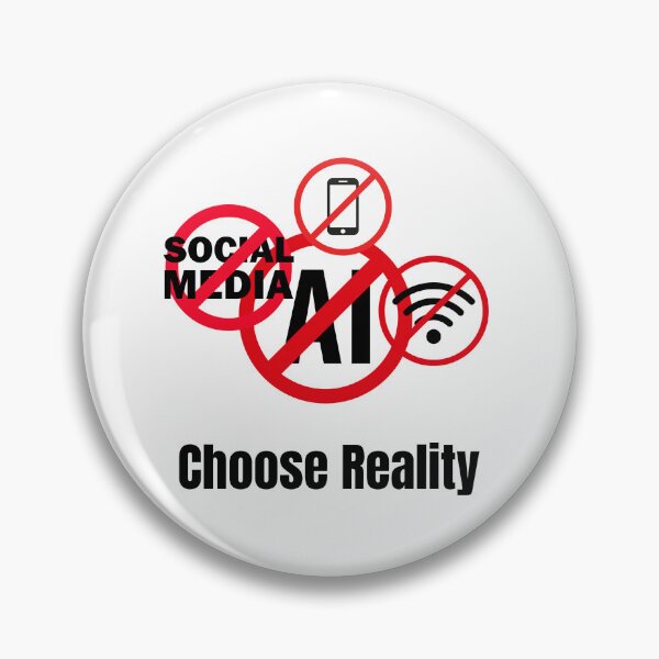 Item preview, Anti-Digital Distraction Reality Graphic designed and sold by RickTShop.