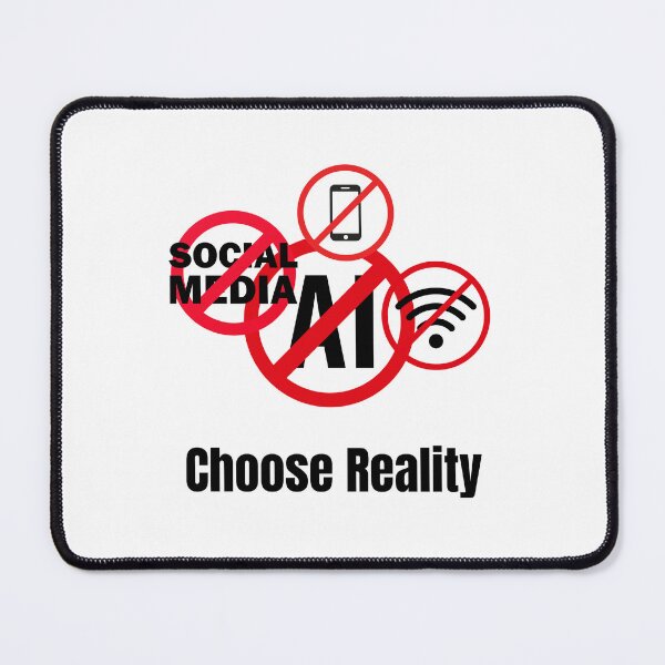 Item preview, Anti-Digital Distraction Reality Graphic designed and sold by RickTShop.