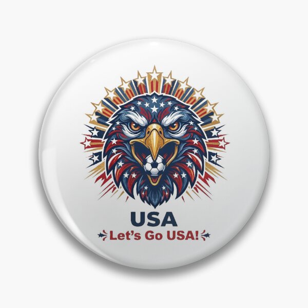 Item preview, USA Bald Eagle - USA USA Football Fan Design designed and sold by Adham2001.