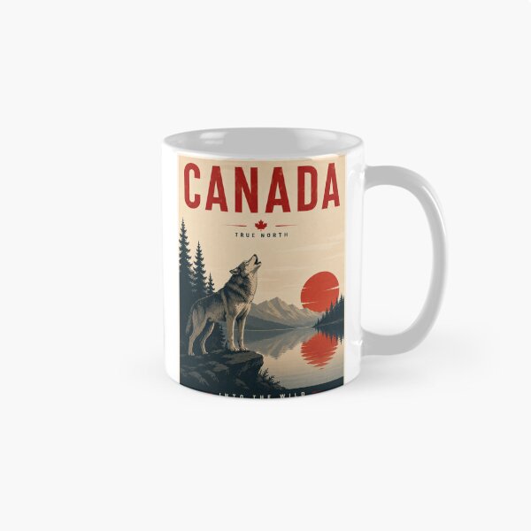 Item preview, Canada Wildlife Poster Series -Wolf designed and sold by greatlakesimage.