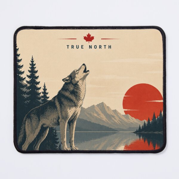 Item preview, Canada Wildlife Poster Series -Wolf designed and sold by greatlakesimage.