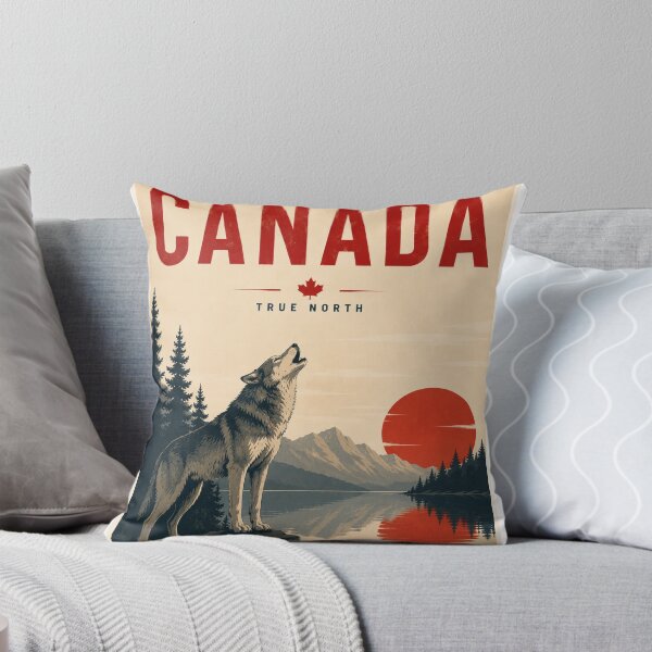 Item preview, Canada Wildlife Poster Series -Wolf designed and sold by greatlakesimage.