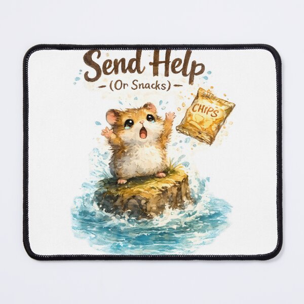 Item preview, Send Help Or Snacks designed and sold by PatiImagination.