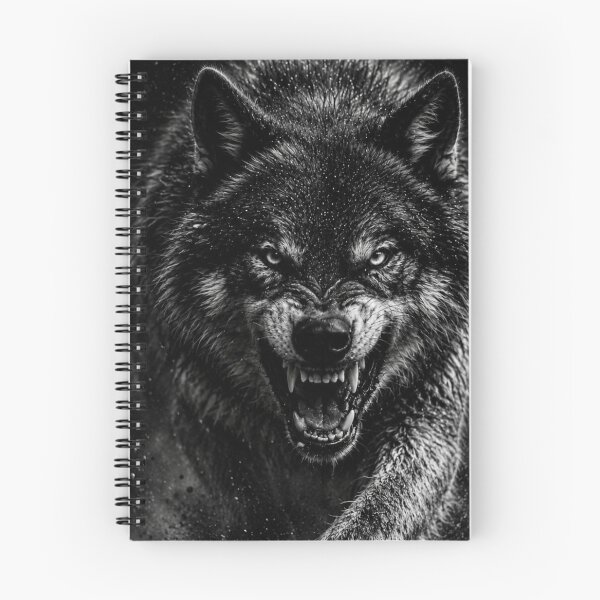 Item preview, Black Wolf | Snarling Wolf Art designed and sold by VelarisMoon.