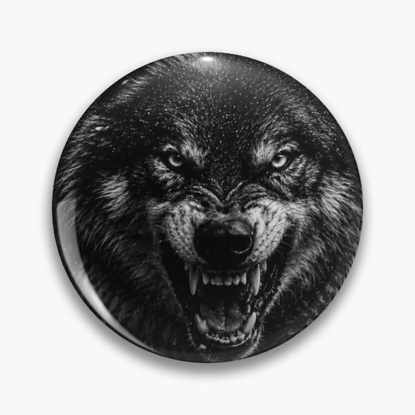Item preview, Black Wolf | Snarling Wolf Art designed and sold by VelarisMoon.
