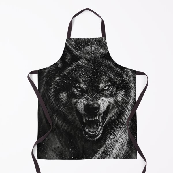 Item preview, Black Wolf | Snarling Wolf Art designed and sold by VelarisMoon.