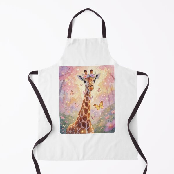 Item preview, Butterfly Giraffe | Cute Whimsical Fantasy Animal designed and sold by AillustriaAK.
