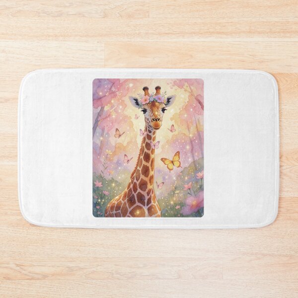 Item preview, Butterfly Giraffe | Cute Whimsical Fantasy Animal designed and sold by AillustriaAK.