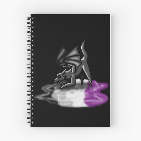 Item preview, Black Asexual Pride Puddle Dragon designed and sold by dragonthorn-art.