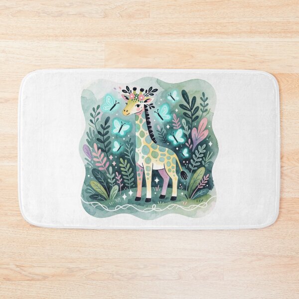 Item preview, Butterfly Giraffe | Cute Whimsical Fantasy Animal designed and sold by AillustriaAK.
