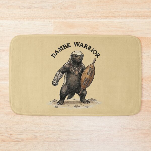Item preview, Dambe Warrior Honey Badger Fighter designed and sold by d247.