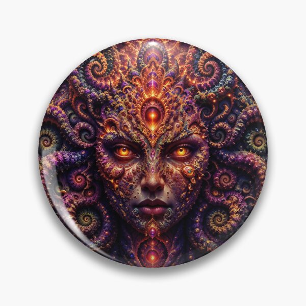 Item preview, Fractal Mandala Medusa designed and sold by hyperbeast store.