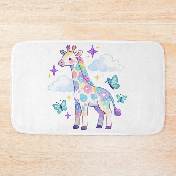Item preview, Butterfly Giraffe | Cute Whimsical Fantasy Animal designed and sold by AillustriaAK.