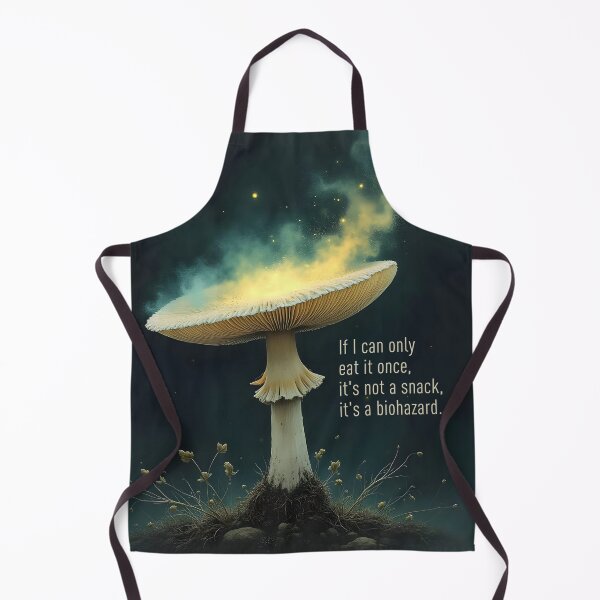 Item preview, The Biohazard Fungi - Odilon Redon Style Mycologist Art designed and sold by LisaMise.