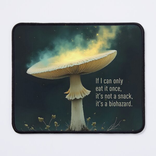 Item preview, The Biohazard Fungi - Odilon Redon Style Mycologist Art designed and sold by LisaMise.