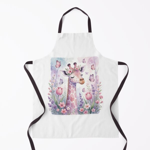 Item preview, Butterfly Giraffe | Cute Whimsical Fantasy Animal designed and sold by AillustriaAK.