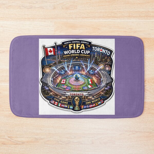 Item preview,  Toronto FIFA World Cup 2026 Grand Opening Ceremony 3D Label   designed and sold by PaintMeWorld.