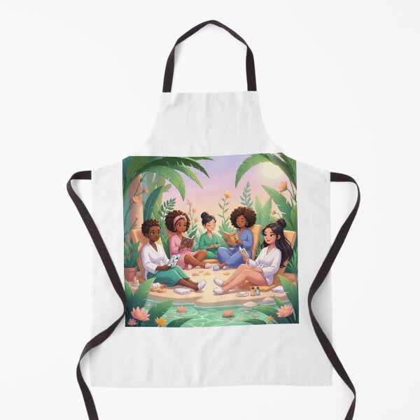Item preview, A Group of Ladies Relaxing in Beautiful Summer designed and sold by Pim-Crystal.