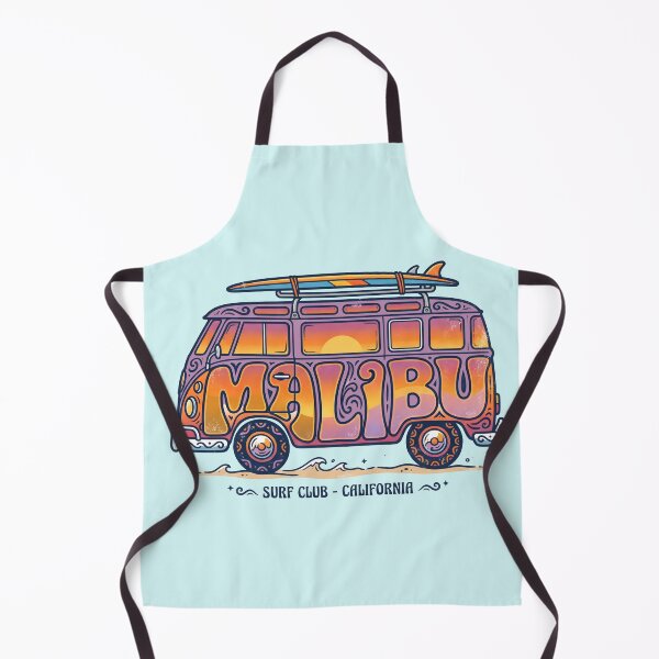 Item preview, Malibu – Groovy Coastal Word Design designed and sold by Sea Gem.