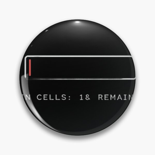 Item preview, Brain Cells 1 Percent Battery Tech Burnout designed and sold by PixelPublishing.