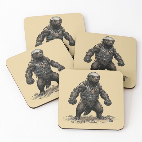 Item preview, Fearless Honey Badger Tactical Warrior designed and sold by d247.