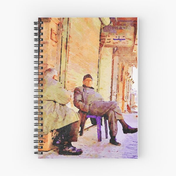 Item preview, Two old men sitting in the street to Aleppo designed and sold by Giuseppe Cocco.
