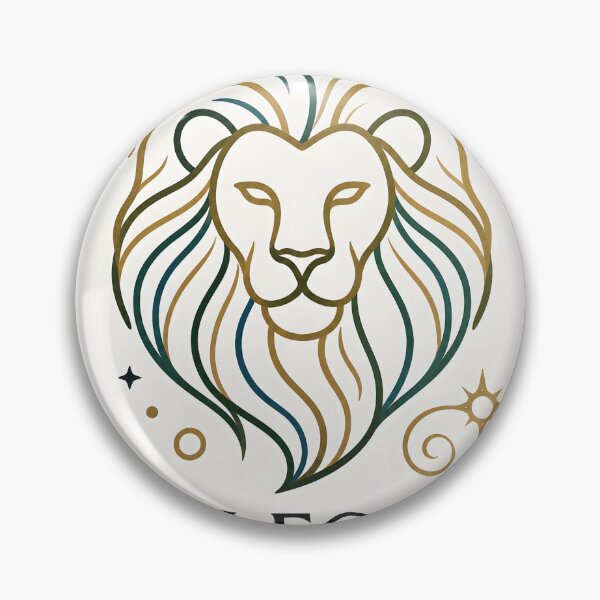 Item preview, Majestic Leo: Celestial Lion Horoscope Design designed and sold by Clavivs.