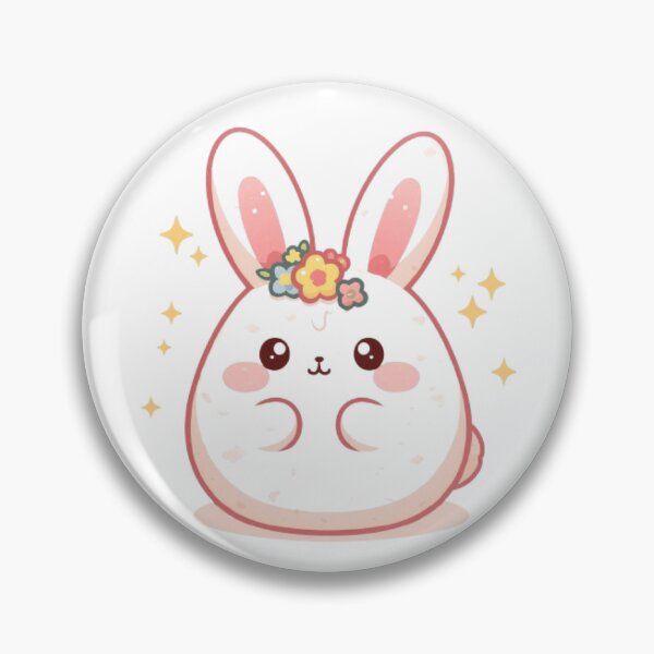 Item preview, Mochi Bunny Kawaii Sticker designed and sold by Stylestickers55.