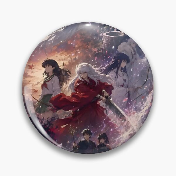 Item preview, Inuyasha Anime Fantasy Collage Poster | Kagome Sesshomaru Kikyo Shippo Japanese Yokai Art Print | Epic Manga Wall Decor designed and sold by Dyan4.