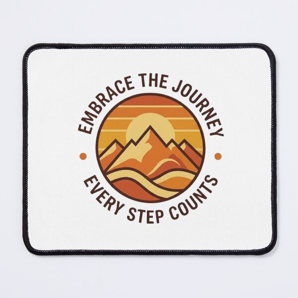 Item preview, Embrace The Journey Mountain Horizon Sun designed and sold by GiggleInkTees.