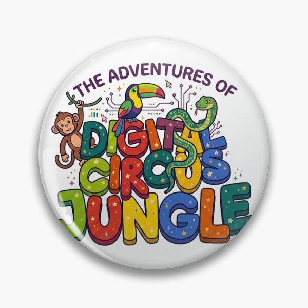 Item preview, The Adventures Of Digital Circus Jungle designed and sold by Hilmanku.