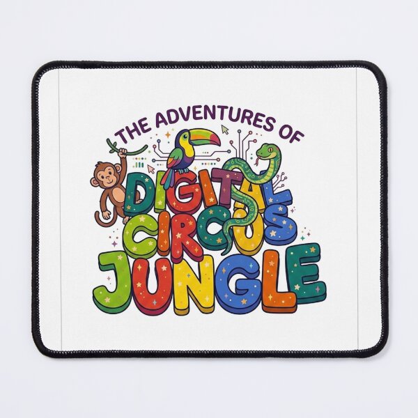 Item preview, The Adventures Of Digital Circus Jungle designed and sold by Hilmanku.