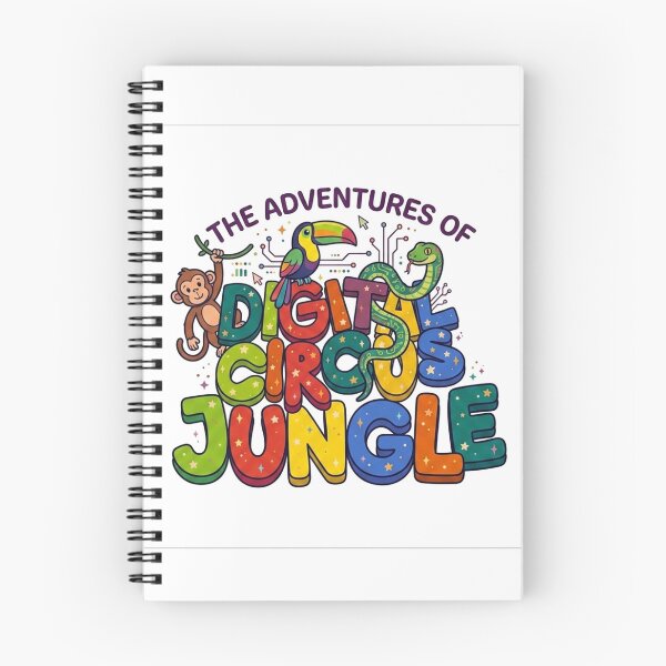 Item preview, The Adventures Of Digital Circus Jungle designed and sold by Hilmanku.