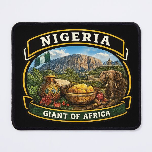Item preview, Nigeria – Heartbeat of West Africa designed and sold by GnuArt.