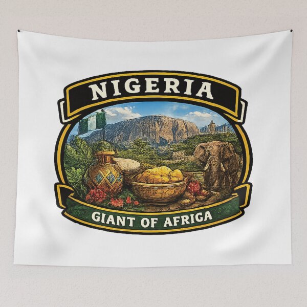 Item preview, Nigeria – Heartbeat of West Africa designed and sold by GnuArt.