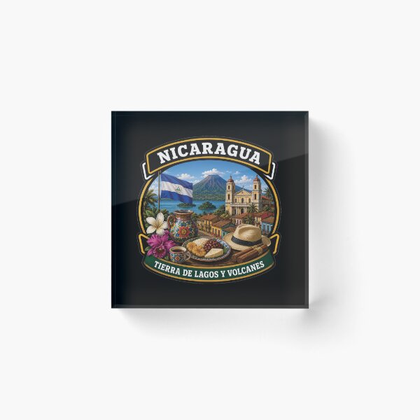 Item preview, Nicaragua – Land of Lakes and Volcanoes designed and sold by GnuArt.