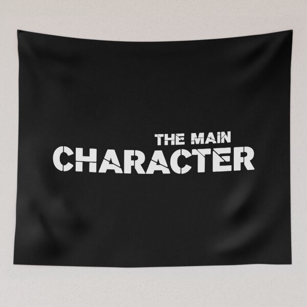 Item preview, THE MAIN CHARACTER, Unique designed and sold by villacreativa.