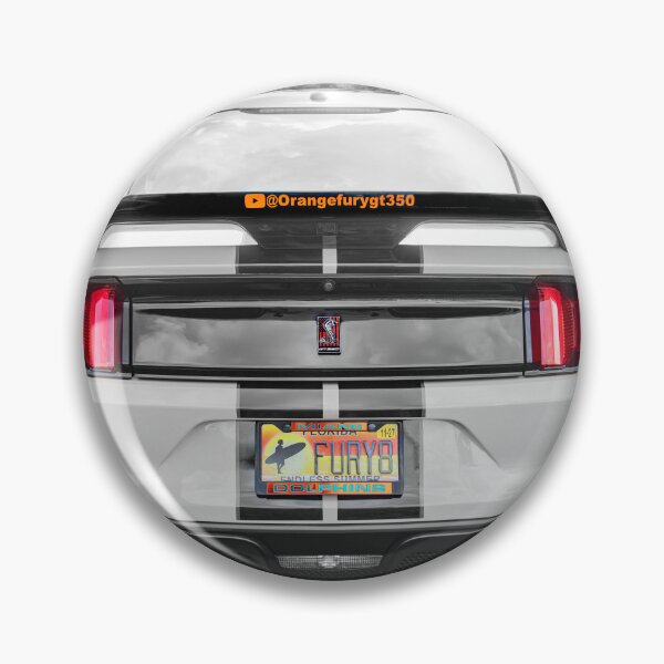 Item preview, 2020 Ford Shelby Mustang GT350 Twister Orange Muscle Car 3/4 Profile Art designed and sold by RichFrancoCars.
