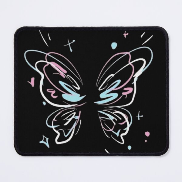 Item preview, SEO Friendly Title Pastel Butterfly Aesthetic Design | Cute Neon Fantasy Butterfly Art designed and sold by FloraMyst.